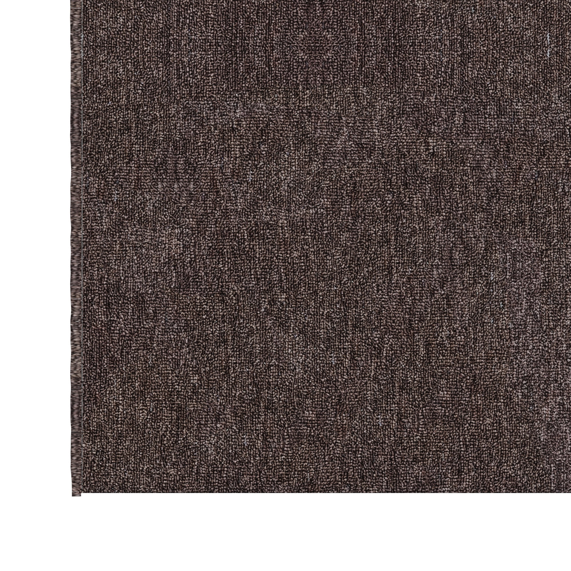 Ottomanson Extra Long Hallway Runner Rug 2x47 Non-Slip Rug for Kitchen or Bedroom, 1'10" x 47', Brown
