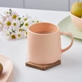thumbnail image 5 of Stone + Lain Delilah Porcelain Collection Dish Set, 6 Mugs Service for 6, Pastel Orange, 5 of 6