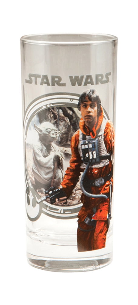 Star Wars 4 Piece 1 Ounce Collector Shot Glass Set 2011 Vandor