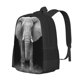 thumbnail image 1 of Disketp Indian Elephant Mochila Minimalista de Gran Capacidad, Mochila de Viaje para Escuela, Trabajo o Uso Diario, 1 of 6