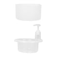 thumbnail image 3 of DOMELAY 3xSoap Dispenser and Sponge Holder Dishwashing Soap Pump Dispenser for Kitchen, 3 of 9
