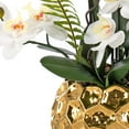thumbnail image 5 of Vanity Art 29.13" H Artificial Orchid Floral Arrangement in Ceramics Vase, 5 of 7