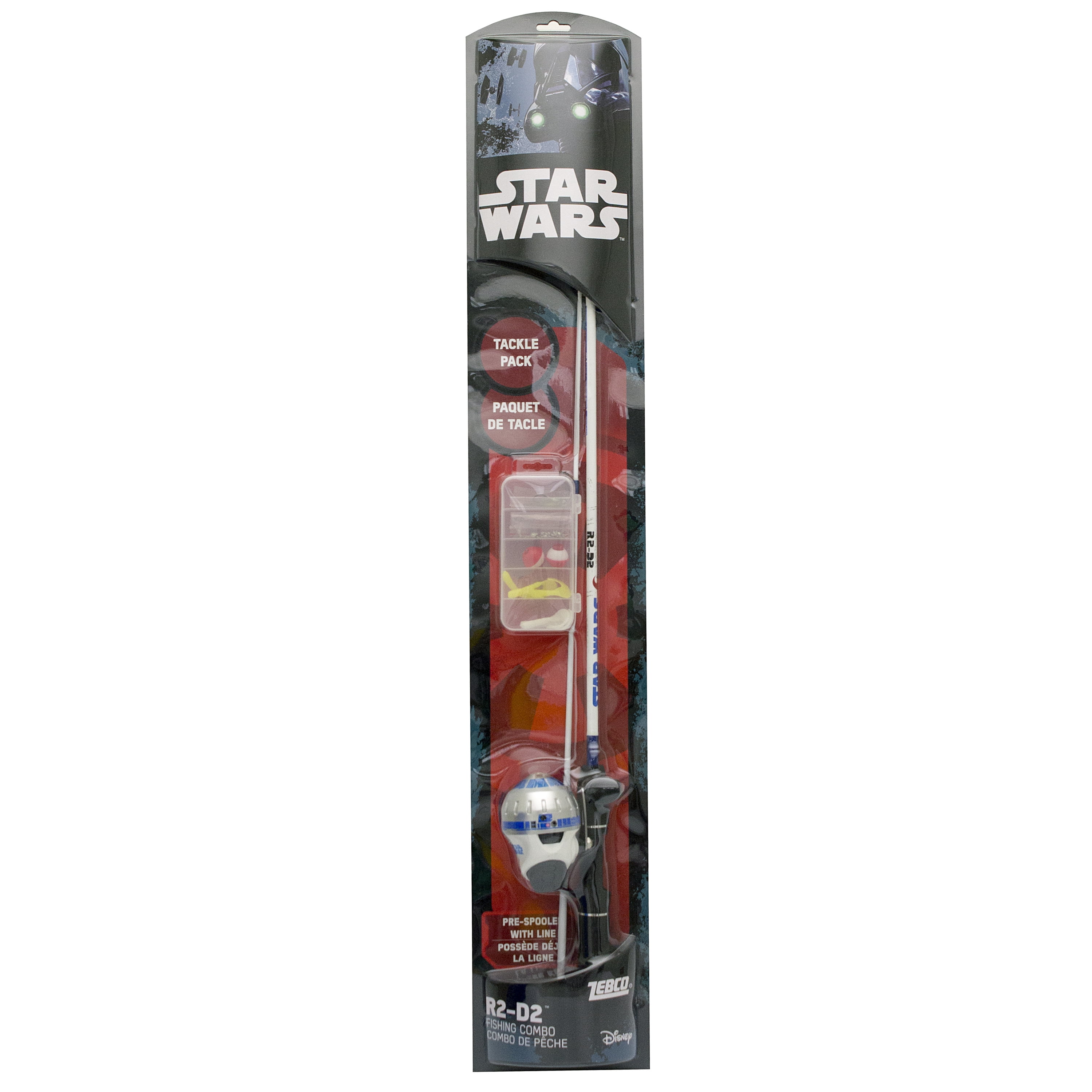 Star Wars Spincast Fishing Rod and Reel Combo, 5'6" Length