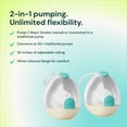 thumbnail image 2 of Extractor de leche Willow Wave, portátil, doble manual, 150 ml, 2 of 9