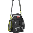 thumbnail image 5 of Rawlings Youth R400 Baseball Backpack (Black), 5 of 6