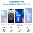 thumbnail image 3 of JETech Screen Protector for iPhone 16e 2025, iPhone 13/13 Pro 6.1-Inch, Tempered Glass Film, 3-Pack, 3 of 6