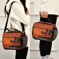 thumbnail image 5 of Insulated Lunch Bag 6L Leak-Proof Lunch Box with Shoulder Strap Multiple Pockets Lunch Tote Magnificent Sunset Scene, 5 of 9