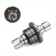 thumbnail image 5 of Diferencial Delantero y Trasero con Engranaje de Disco de Acero 16420G para Coche RC 1/14 1/16, Accesorios Negros., 5 of 5