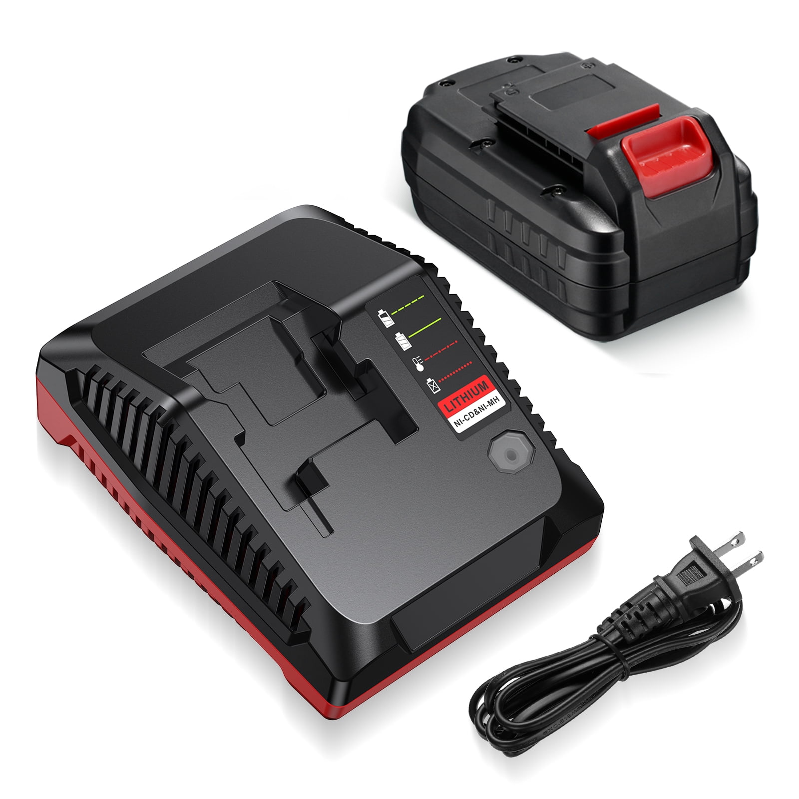 18-Volt Ni-Mh Battery for Porter Cable PC18B PCC489N PC188 PCXMVC CordlessTool 