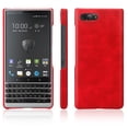 thumbnail image 1 of TORUBIA BlackBerry KEY2 Étui, Étui Arrière Rigide Antichoc avec grain de Cheval Fou pour BlackBerry KEY2 Rouge, 1 of 5