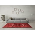 thumbnail image 3 of Ahgly Company Indoor Square Persian Red Traditional Area Rugs, 3' Square, 3 of 4