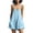 A333-Light Blue, variant on Womens Wide Leg Jumpsuit Cotton Blend Double-Strap Sleeveless Romper Summer Casual Jumpsuit with Pockets