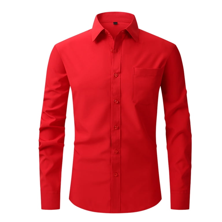 xxl dress shirts for men Double Pump Big and Tall Long Sleeve Business Casual Solid Button Down Shirts from XXL(T) to 6XL(T)(S279,XXL) at Amazon Men's Clothing store About USNSM Dress Men's Shirt Sizes Shirt