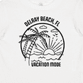 thumbnail image 4 of Inktastic Summer Vacation Mode Delray Beach Florida Boys or Girls Baby T-Shirt, 4 of 5