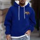 thumbnail image 1 of Dolkfu Sudadera con capucha para hombre, con estampado divertido, ropa casual holgada de estilo callejero para hombre. XL, 1 of 5