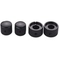 thumbnail image 2 of 2 Sets Dual Concentric Stacked Control Knobs for Electric Bass Guitars Black Color, 2 of 7