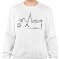 thumbnail image 2 of Skyline Bali Sweatshirt Unisex Large White, 2 of 5