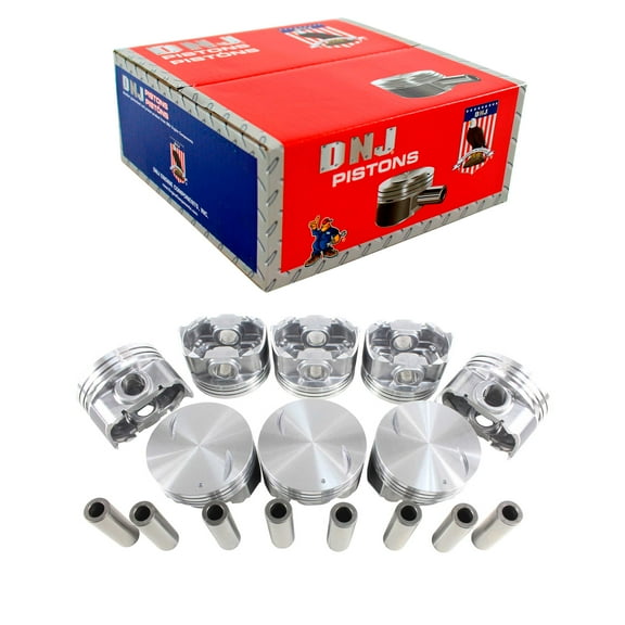 DNJ P3174 Std. Complete Piston Set Fits Cars & Trucks 96-00 Chevrolet C2500 Suburban 7.4L OHV
