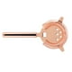 thumbnail image 4 of Colador de Cóctel ANGGREK Oro Rosa Plateado Uso Profesional, 4 of 5