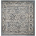 thumbnail image 2 of SAFAVIEH Vintage Lynett Traditional Area Rug, Light Blue/Ivory, 6'7" x 6'7" Square, 2 of 7