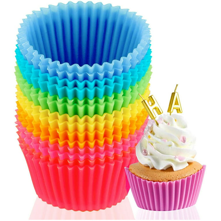 Flower Silicone Cupcake Liners - Set of 12 – US ONLINE STORE