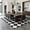 Black White, variant on Checkered Rug Runners for Hallways, 2x6 Soft Diamond Print Kitchen Runner with Non Slip Backing Entryway Rug Thin Laundry Mat Stain Resistant Carpet for Bedroom Bathroom Beside Mat