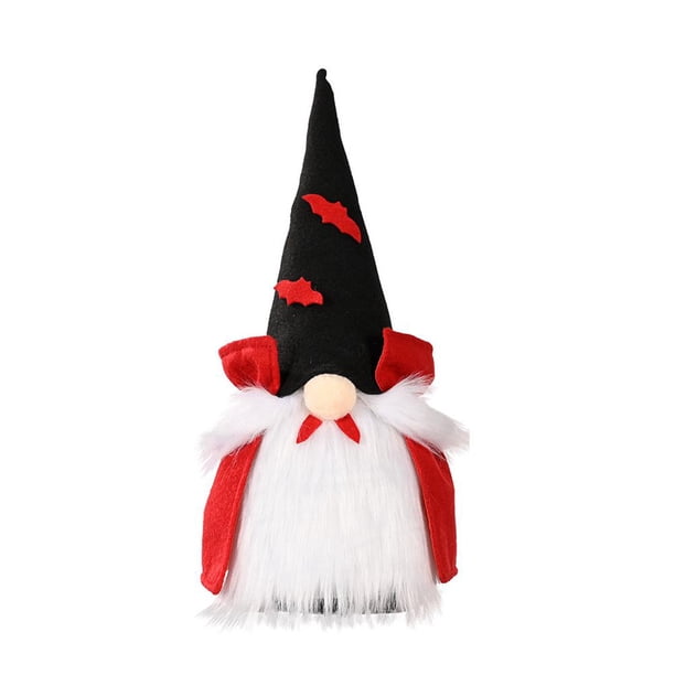 Gnomos Muñeca Sin Rostro De Halloween Decoración Fantasma Festival Muñeca Eléctrica Enana Con Luz Para Habitación Familiar Scienceny HA046835-01