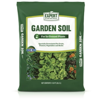 Expert Gardener Garden Soil for In-Ground s, 1 cu. ft.