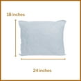 thumbnail image 4 of McKesson Disposable Bed Pillow - Standard Size Medical Pillows, 18 in x 24 in, 1 Ct, 4 of 7