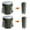 2 Pcs, variant on 20L Outdoor Multifunctional Bucket Collapsible Portable Travel Bucket Large Capacity Carrying Bucket Camping Fishing Bucket
