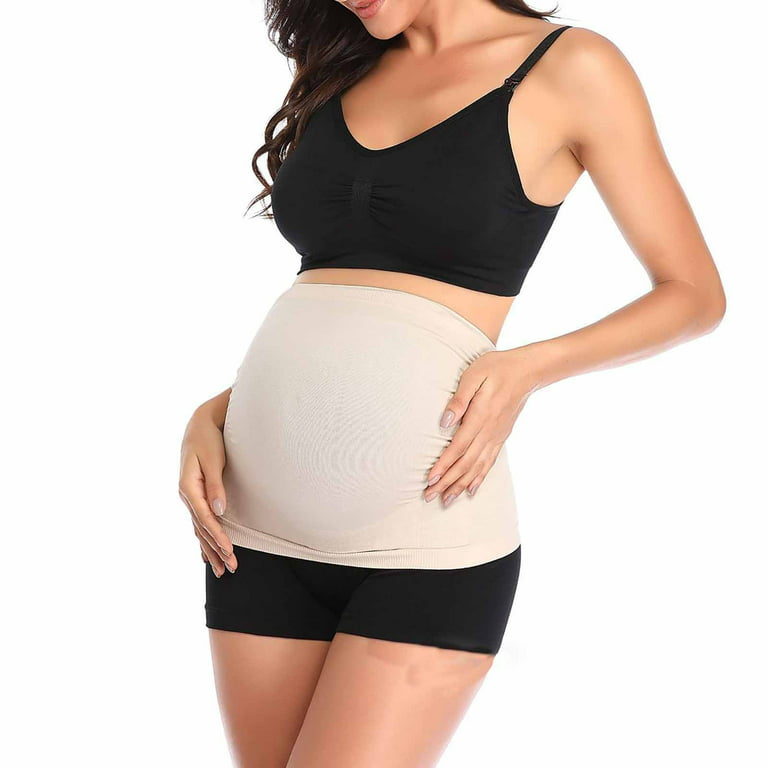 Shapewear For Women Tummy Control Strapless Maternity Mid Thigh Petti Soft  Abdomen Underwear Shaping Pants Beige M