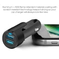 thumbnail image 4 of Dual USB Car Charger, 3-in-1 Emergency Safety Escape Tool Window Breaker Seat Belt Cutter, 4 of 8
