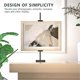 thumbnail image 4 of Tabletop Picture Frame Stand,Adjustable for Frames Up to 29In,Frame Holder Stand Table Easels for Display,Standing Easel, 4 of 5