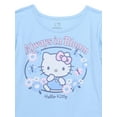 thumbnail image 2 of Hello Kitty Toddler Girl Graphic Top and Printed Tiered Skirt Set, 2-Piece, Sizes 12M-5T, 2 of 8