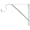 White, variant on Flat Back Shelf Bracket with 2-1/2" Drop, 10-7/8", White by Stone Harbor Hardware