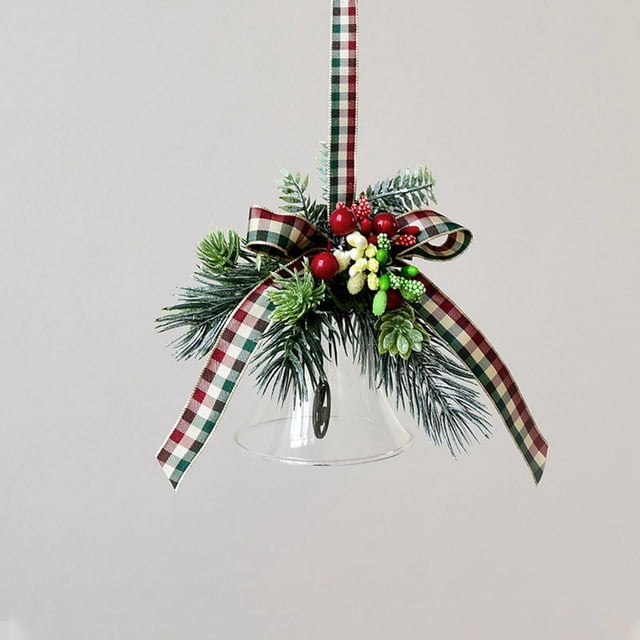 Adorno de campana de Navidad perfecl Cristal