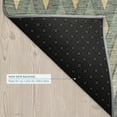 thumbnail image 5 of Addison Rugs Chantille Indoor/Outdoor Transitional Geometric Basil Machine Washable Round Rug, 8' x 8', 5 of 8