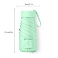 thumbnail image 7 of Mini Travel Sun Umbrella Waterproof Folding Umbrella Capsule Shape Umbrella With Case, 7 of 7