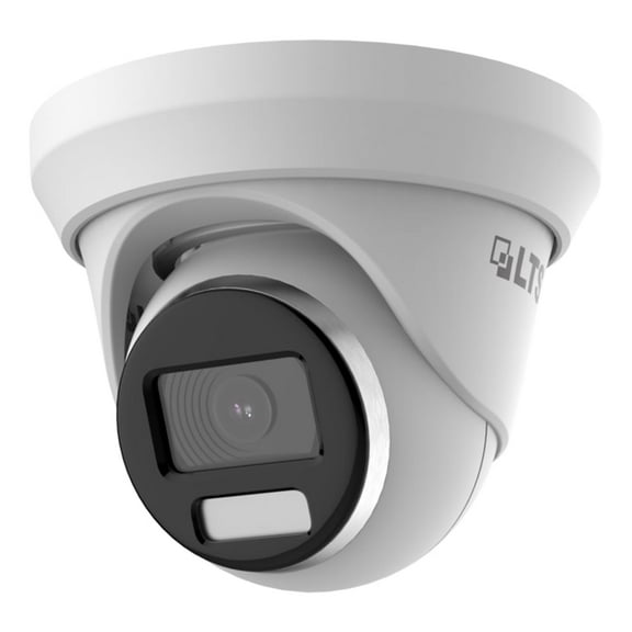 LTS Platinum CMHT1782-28LF TVI/AHD/CVI/CVBS 4K/8MP 2.8m Wide Angle Hybrid Light Turret Camera LTCMHT1782-28LF Replacement for CMHT1782-28F, LTCMHT1782-28F