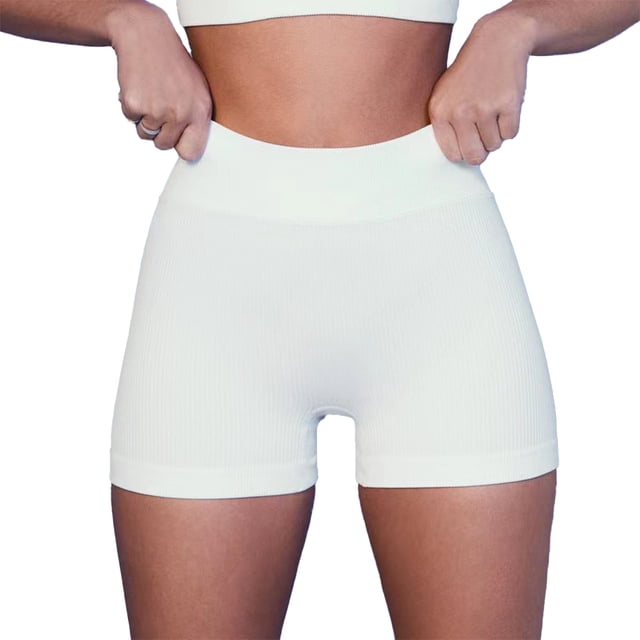 Greeniant Trajes de ejercicio de 2 piezas Sujetadores amigables con la piel Pantalones cortos transpirables a prueba de sudor con mallas de un Type2 NO2