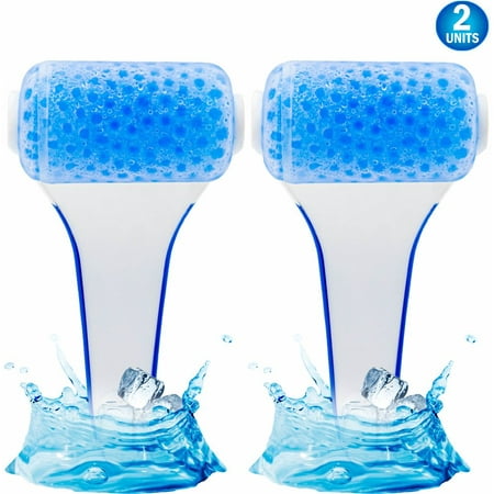 2 Ice Roller for Face & Eye Cold Therapy - Ice Facial Roller for Puffy Eyes, Shrink Pores, and Tighten Skin, Skin Care Tool