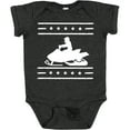 thumbnail image 3 of Inktastic Snowmobile Gift Silhouette Boys or Girls Baby Bodysuit, 3 of 5