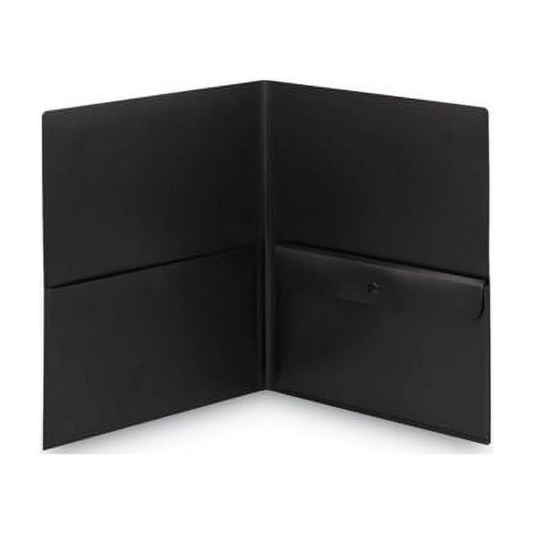 Smead Poly Two-Pocket Folders with Fasteners