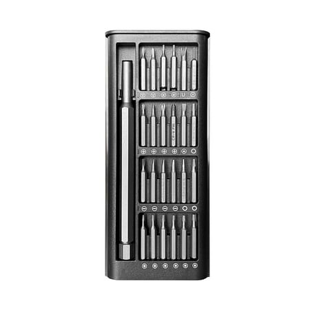 

2024 25Pcs Screwdriver Set Chromium Vanadium Alloy Steel Magnetic Screwdriver Set for Computer Phone Repair