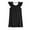Multicolor, variant on Girls Cute Mini Dresses Summer Size 3-6 Toddlers Kids Ruffle Cap Sleeve Crewneck Solid Color Pullover Going-Out Short Dress