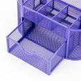 thumbnail image 5 of Pro Space Desktop Organizer Mesh Office Pencil Holder Desk Accessories Organizer, 9 Compartments, 5 of 7