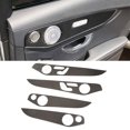 thumbnail image 4 of Door Driver Memory Key Panel, Carbon Fiber Car Inner Door Panel Cover Lightweight Smooth  Sturdy  for C Class W205, 4 of 7