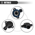 thumbnail image 5 of Unique Bargains Throttle Position Sensor and Idle Air Control Valve Set for Chevy Plastic Metal 17113578 Black 1 Set, 5 of 7