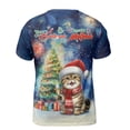 thumbnail image 2 of Merry Christmas and Happy New Year Santa Exotic Shorthair Holiday Xmas Winter All Over Print 3D Shirt Unisex Merch Cat Lover Kitten Owner Gifts - 00024, 2 of 6