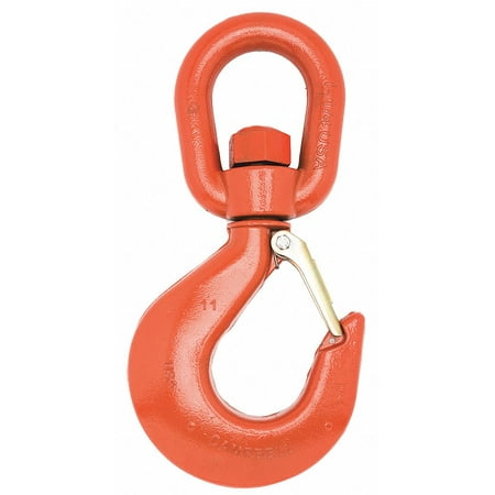 

Campbell Chain & Fittings Hoist Hook 3000 lb. Latch Swivel 3952315PL